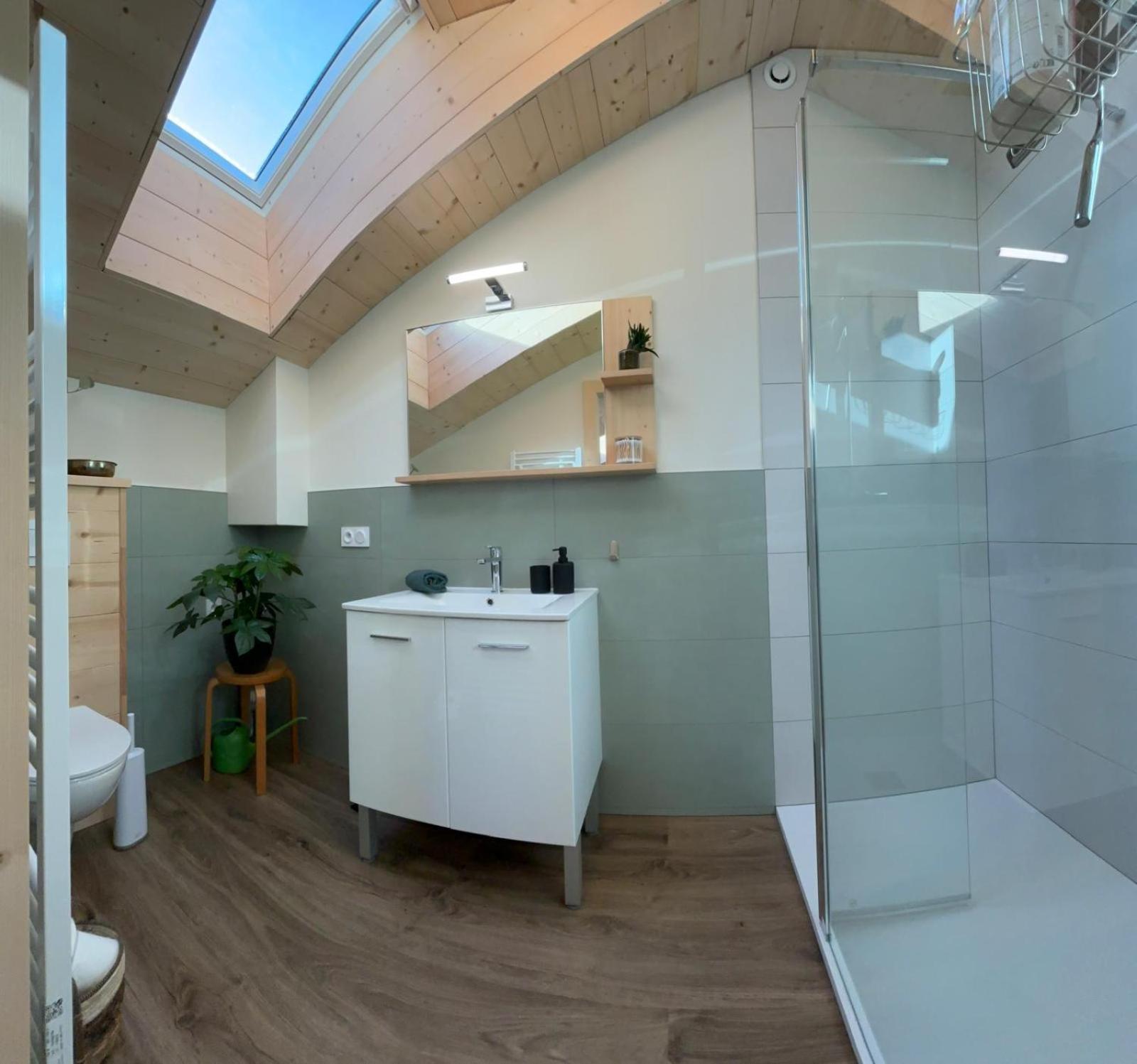 Ferienwohnung Sous Le Saule Nods Exterior foto