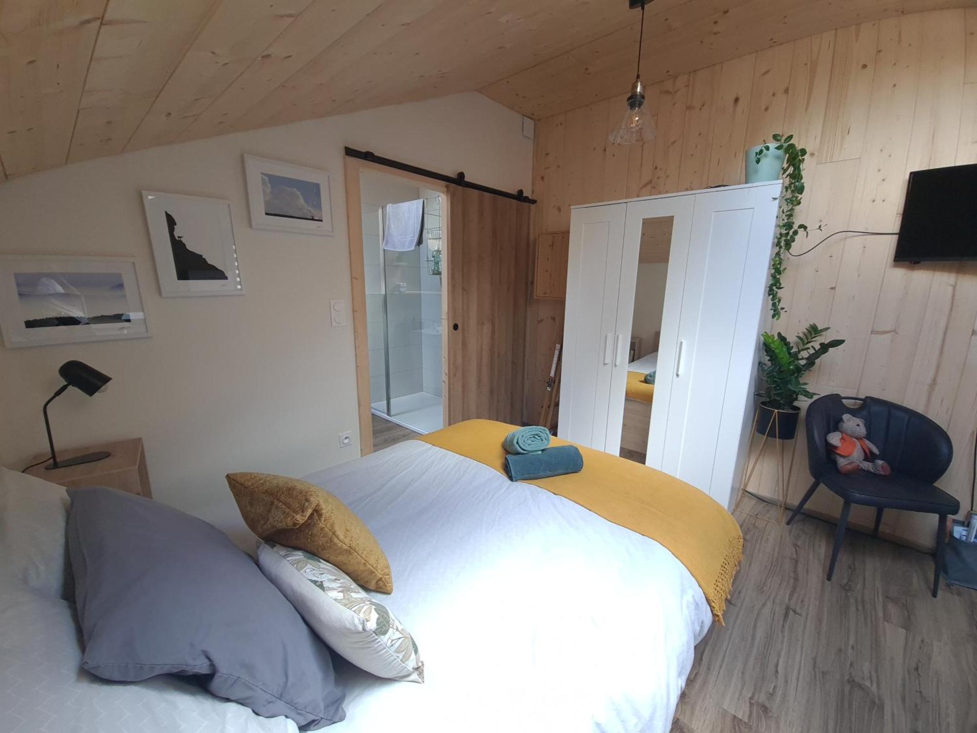 Ferienwohnung Sous Le Saule Nods Exterior foto